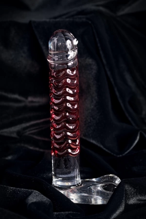 Нереалистичный фаллоимитатор Sexus Glass, 16 см